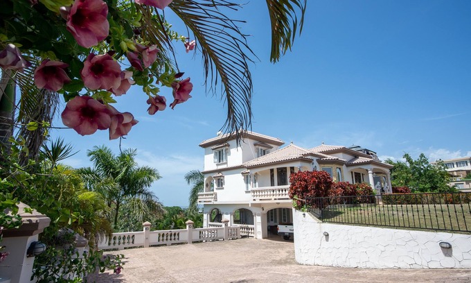 Jaguey Villa | Elegant Mediterranean Mansion with Oceanfront Views & Pool