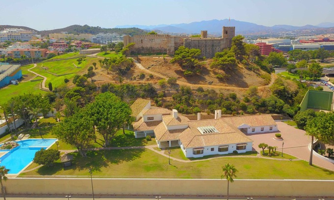 Fuengirola House | Castle Beach House: Top-Rated Ocean View Villa with Spa
