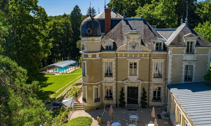 Morlet Other | Enchanting Castle of Frétoy with Ocean View and Pool