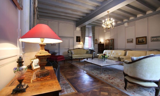 Soulignonne House | Castle: Tranquil Getaway with Pool & Kitchen in France