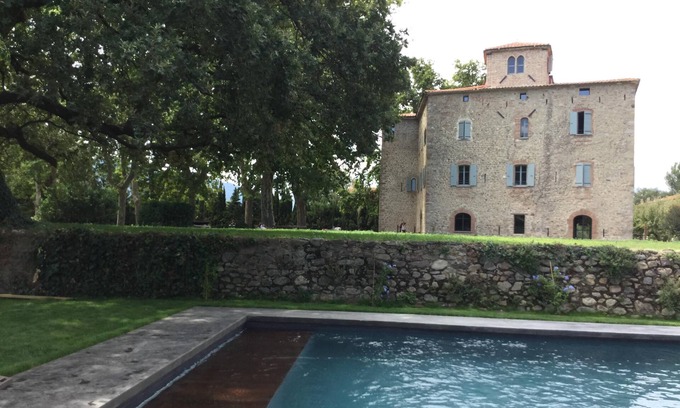 Palau-del-Vidre Other | Elegant Castle Retreat with Pool & Ocean Views - 10/10 Rated
