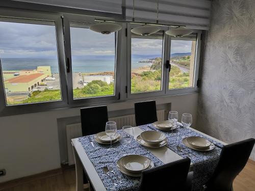 Burela Apartment | Discover Castrelo 4A: Oceanfront and Family-Friendly Stay