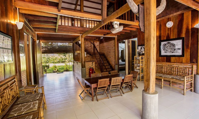Quan Tom House | Relax at Cat Tien Farm Stay: Pool, Spa & Family Friendly