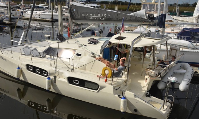 Puerto Morelos Boat Rental | Explore a Unique Catamaran Stay at an Amazing Marina