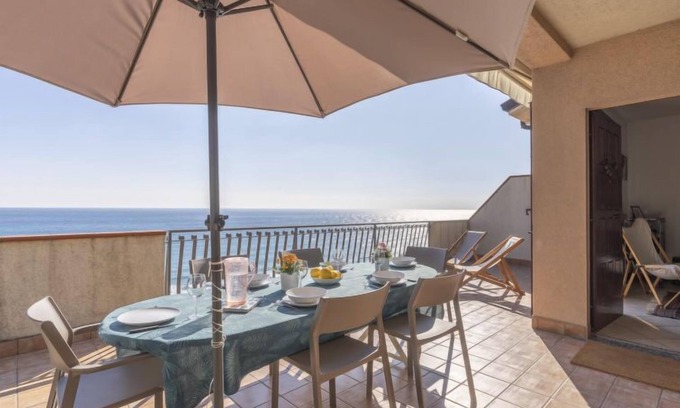 Marina di Andora House | Relaxing Oceanfront Retreat at Caterina by Interhome