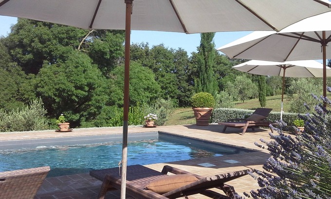 Scansano Villa | Podere San Regolo: Catherine's House with Ocean Views & Spa