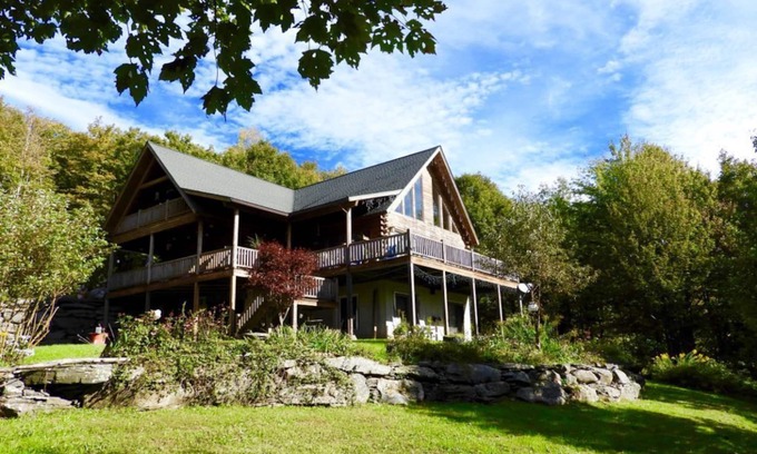 Pine Hill House | Unforgettable Catskill Mountain Retreat with Ocean View Pool