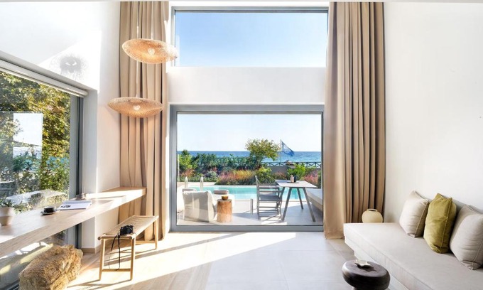 Possidi Apartment | Experience Cavo Delea Villas & Suites: Oceanfront Bliss