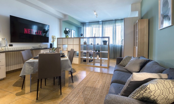 Macerata Apartment | Discover Cavour - Loft: Elegant Central Escape with Amenities