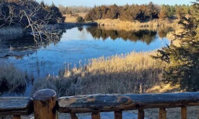 Wheeler County Cabin | Experience Cedar River Retreat & Hideaway with Lake Views