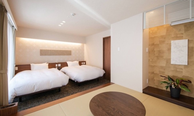 Aoi Ward Hotel | Relaxing Celeste Suite in Shizuoka with Breakfast & Kitchen