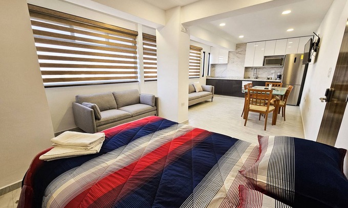 Puebla Apartment | Explore Centro Expositor: Family-Friendly Stays Near Attractions