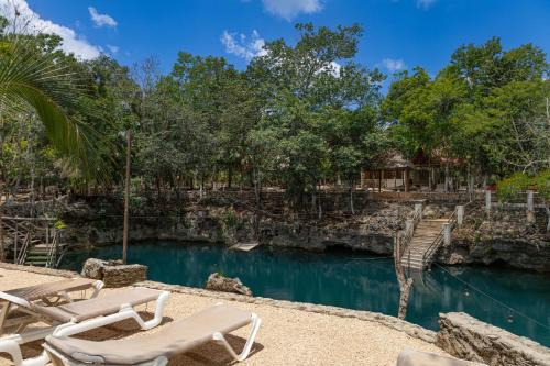 Leona Vicario House | Enchanting Cenote Popol Vuh: Family-Friendly Retreat