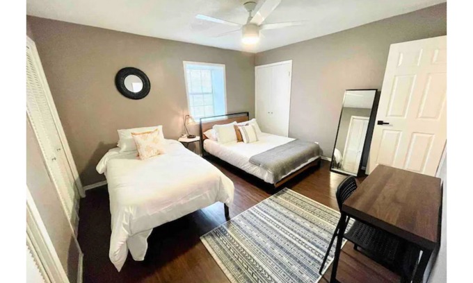 Parker Lane Apartment | Central 2-Bedroom Retreat with Patio Near Downtown