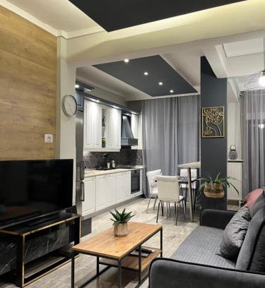 Serres Apartment | Modern Apartment in Central Location with Free Parking
