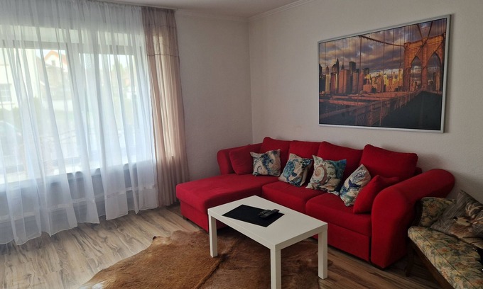 Norf House | Convenient Stay with Private Parking and Pool Amenities
