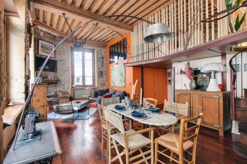 Terreaux - Bat d'argent Apartment | Stylish Central T3 with Private Parking Near Opera/Terreaux