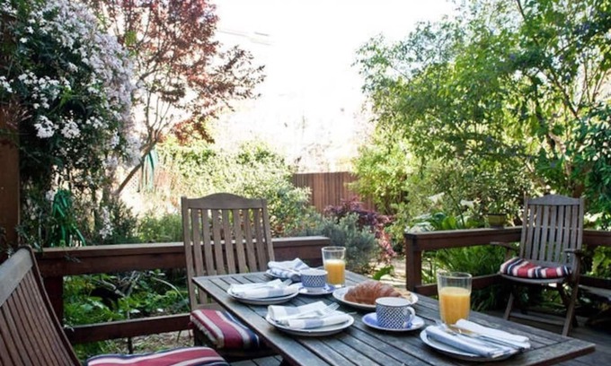 Castro District Apartment | Guest Rated 10/10: Sunny Castro Garden Apartment with Deck