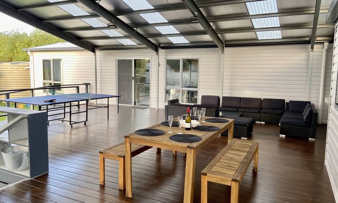 Portarlington House | Convenient Family Retreat in Portarlington with Ocean Views