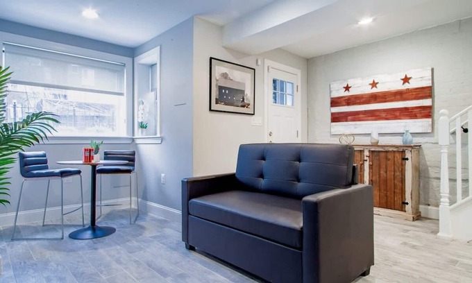 Truxton Circle Apartment | Central DC Flat: Cozy Stay for 3 Near Convention Center