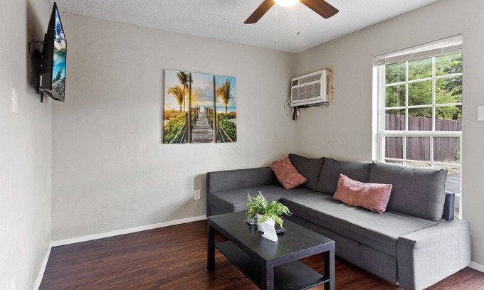 Central Arlington Apartment | Central Haven: 2BR with Kitchen & Spa for Memorable Stays