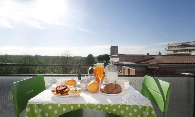 Appio Latino Apartment | Central Retreat by Appia Antica Park with Ocean View