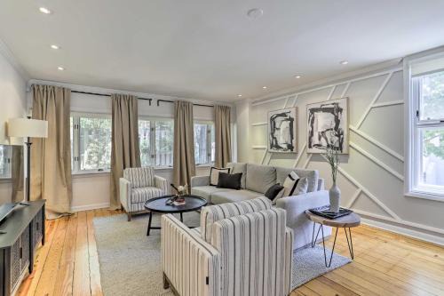 Washington Square West House | Philly Townhome with Private Patio & City Views - Top Rated