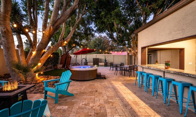 Alhambra House | Pet-Friendly Retreat in Central Phoenix with Hot Tub & Pool
