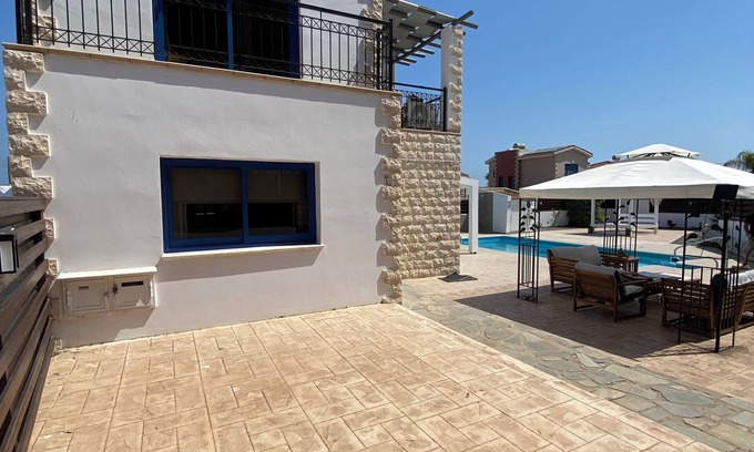 Protaras Villa | Discover Central Protaras: Beach Stroll, WIFI & UK TV