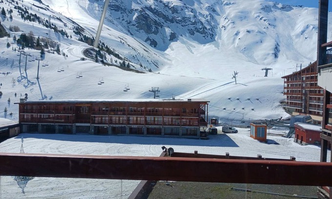 Arc-2000 Apartment | Cozy Studio Les Arcs 2000 with Spa and Family-Friendly Perks