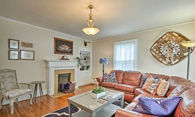 Wadesboro House | Central Wadesboro Home: Steps from Downtown & Great Amenities