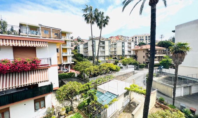 Bordighera Apartment | Convenient Suite Emina: 3 Min to Beach with Free Parking