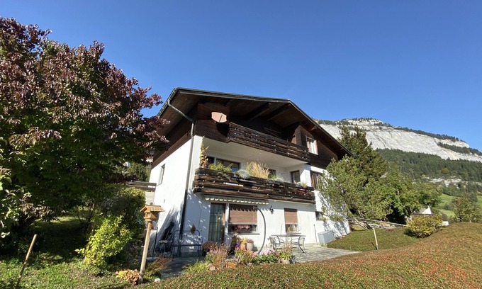 Flims Apartment | Premier Apartment with Breathtaking Alps Views & Free Wi-Fi