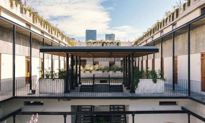 Cuauhtemoc Apartment | Historic 2-Story Loft with Spa and Family Amenities