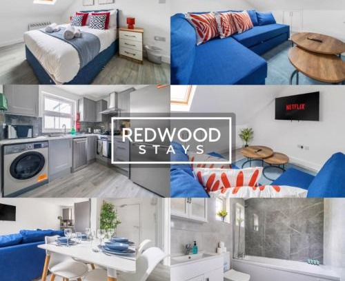 Rushmoor District Apartment | Modern 1 Bed Apartment in Town Center with Free WiFi & Netflix