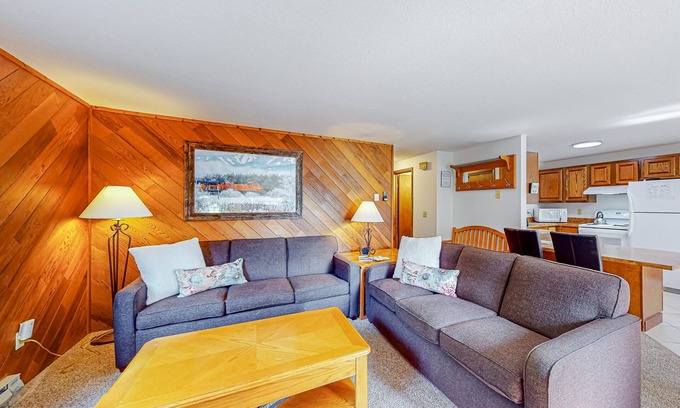 Whitefish House | Centrally located to town, skiing and the lake w/fireplace, pool & hot tub