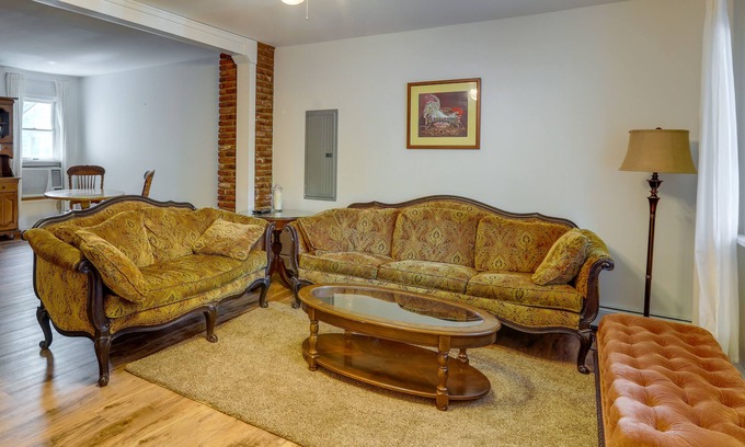 Lambertville House | Top-Rated New Jersey Home with Private Yard & Spa Amenities