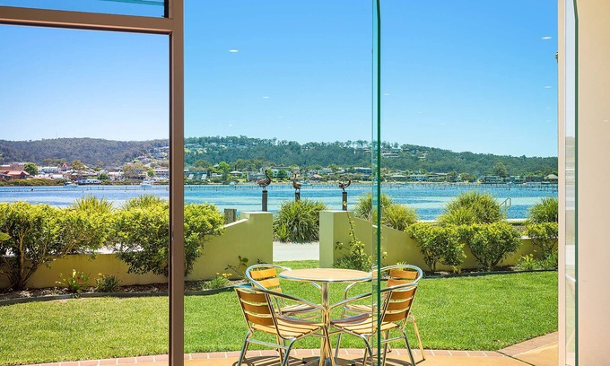 Merimbula Apartment | Exceptional Cetacea Apartments: Lake View with Pool Access