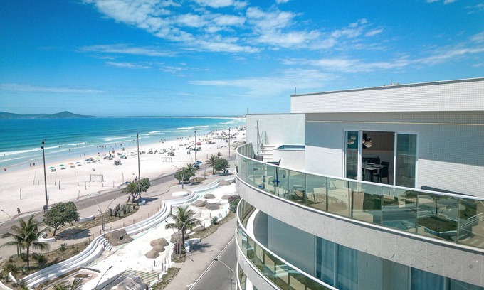 Centro Apartment | Cf04 Praia do Forte!Seafront penthouse with pool