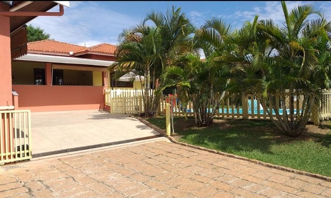 Indaiatuba House | Pet Friendly Retreat with Pool in Itaici for Families