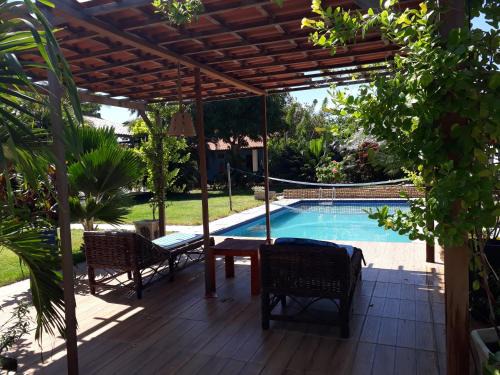 Beberibe House | Chácara Ouro Verde: Pet-Friendly Oasis with Ocean Views