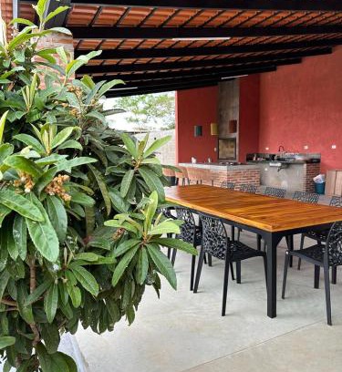 Alvares Machado House | Relax at Chácara Recanto da Mata with Oceanfront Views