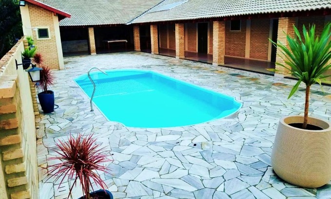 Olimpia House | Chácara Verona ²: Family-Friendly Retreat with Pool