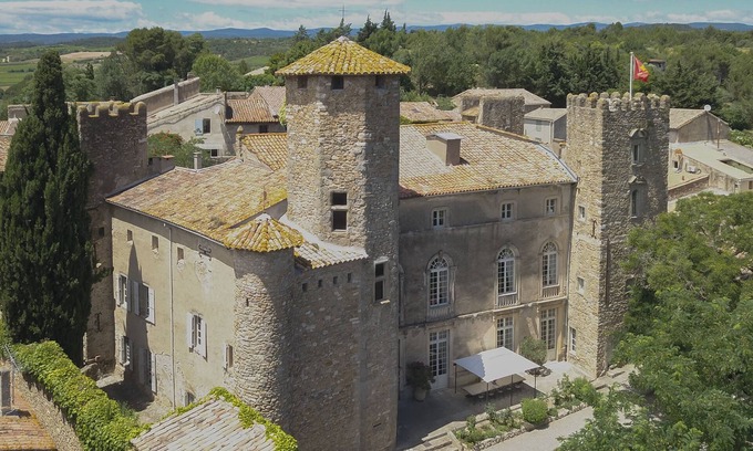 Agel Other | Château D'agel: Exclusive Rental for 18 with Private Pool