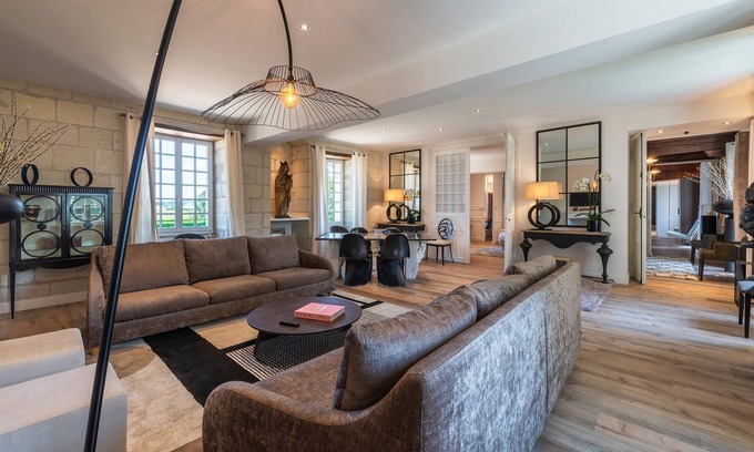 Vivy House | Experience Château de la Ronde with Pool and Spa Comfort