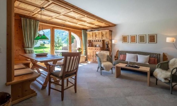 Sils-Maria Apartment | Top-Rated Holiday Apartment in Sils Maria for 2 Guests