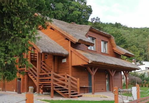 Baltow House | Pet-Friendly CHABAŁKA Bałtów with Pool & Ocean Views