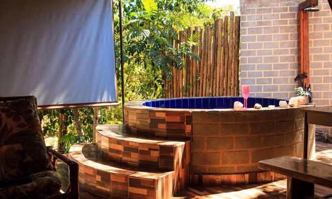 Sao Jorge Ski Chalet | Cozy Retreat with Hot Tub and Barbecue in São Jorge/GO