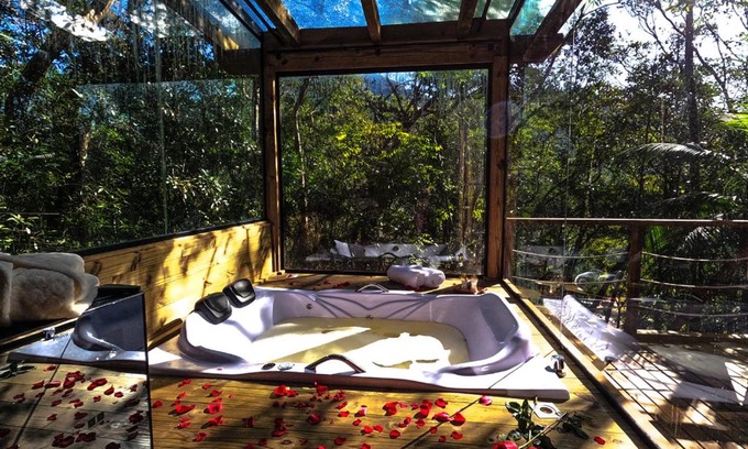 Timbe do Sul Ski Chalet | Chalé da Árvore: Relax in a Mountain Retreat with Hot Tub