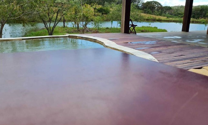 Jaboticatubas House | Cozy Chalé/Loft with Pool, Child-Friendly & Lake Views